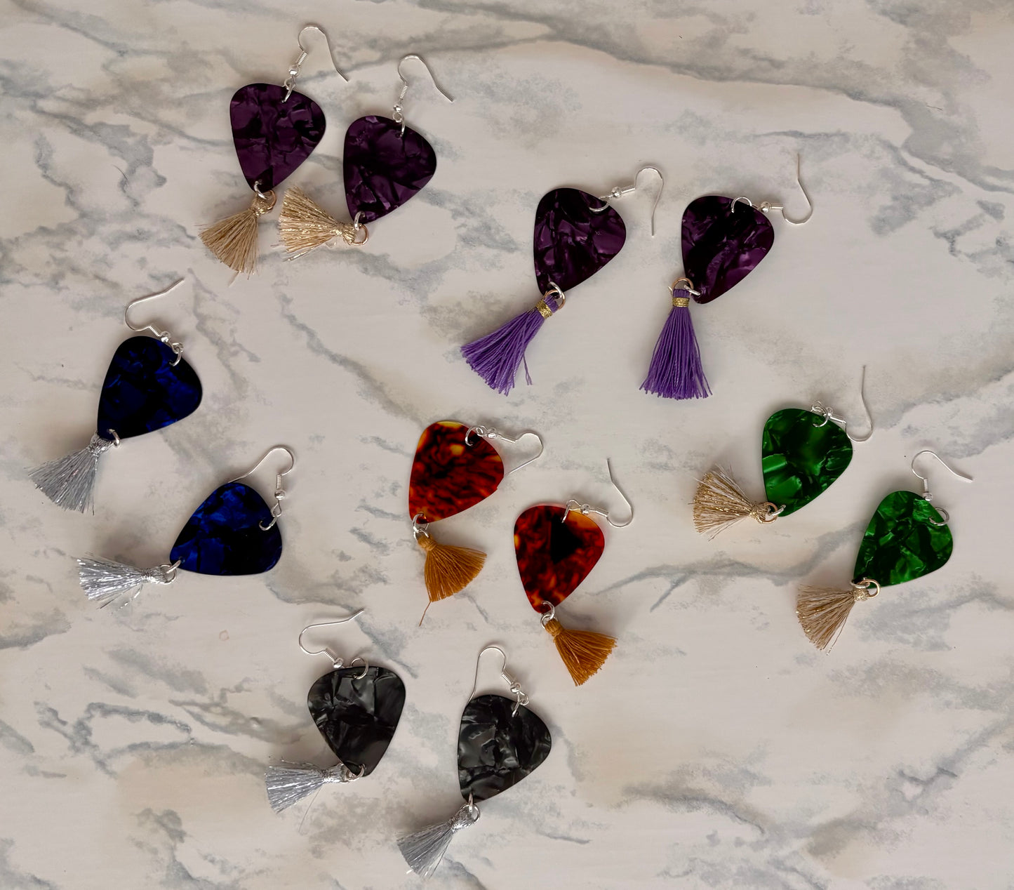 Guitar Pick Earrings